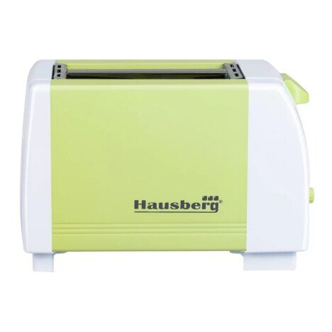 Prajitor de paine Hausberg HB-150VR, 750 W, 2 felii .Grad de rumenire variabil,Verde