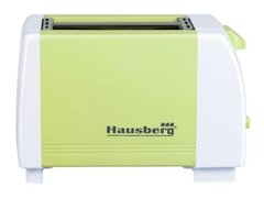 Prajitor de paine Hausberg HB-150VR, 750 W, 2 felii .Grad de rumenire variabil,Verde